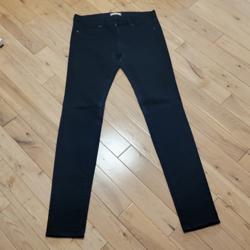 Uniqlo Womens Black Jeans RN 115307 sz 30